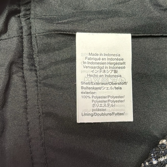 J. Crew A-line Tweed Skirt Black White & Blue Career Preppy Staple Sz 2 - Picture 7 of 13